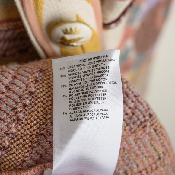 ETRO JACQUARD-KNIT WOOL-BLEND CARDIGAN - Picture 7 of 14